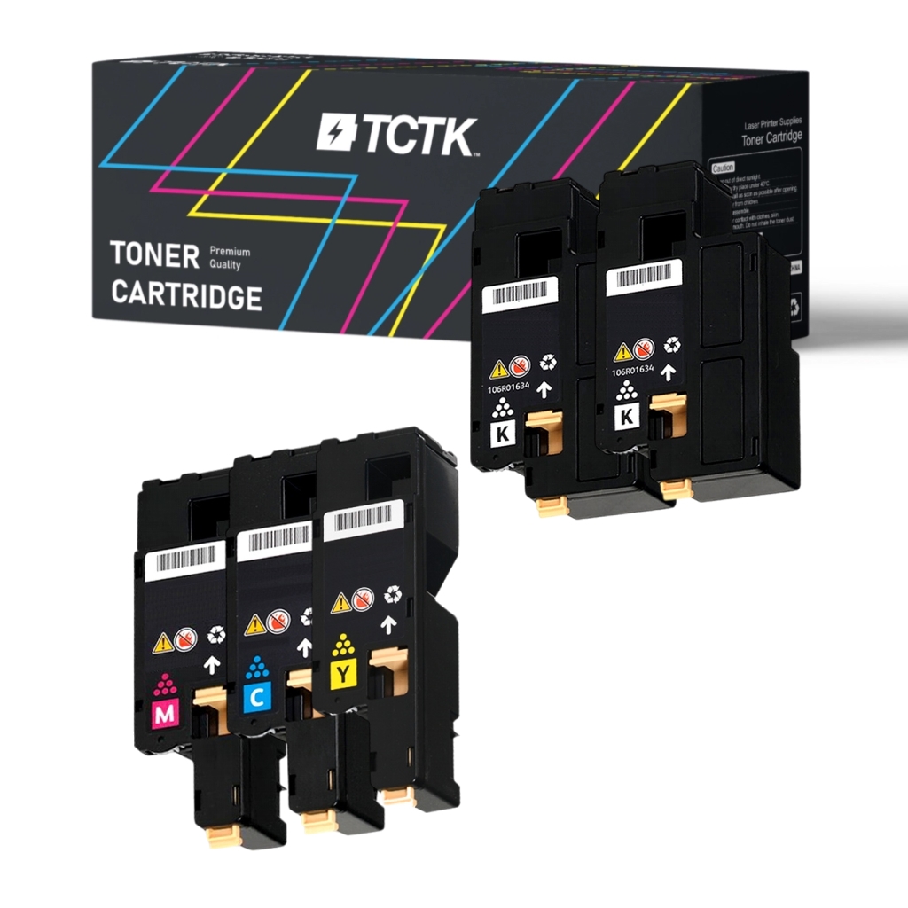 Multipack (4) Toners Multiple colors Compatible with Xerox Phaser, WorkCentre - Replaces 106R01627